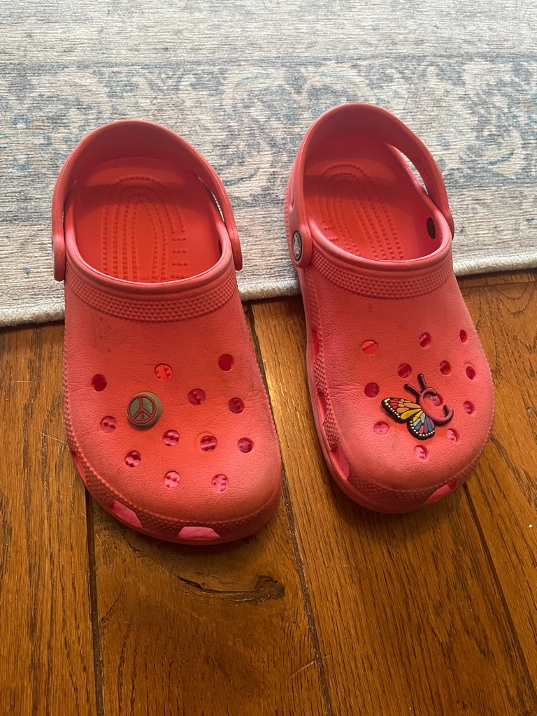 Kids Coral Slip-On Crocs